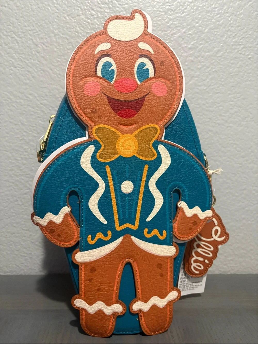 NWT Loungefly Ollie Gingerbread Man Backpack
